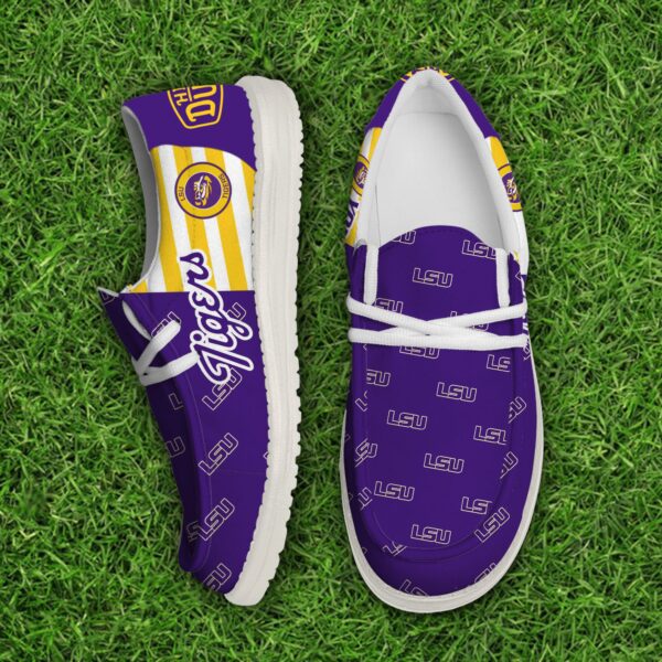 Tubopro LSU Tigers Personalized Hey Dude Shoes For Men And Women - Image 5