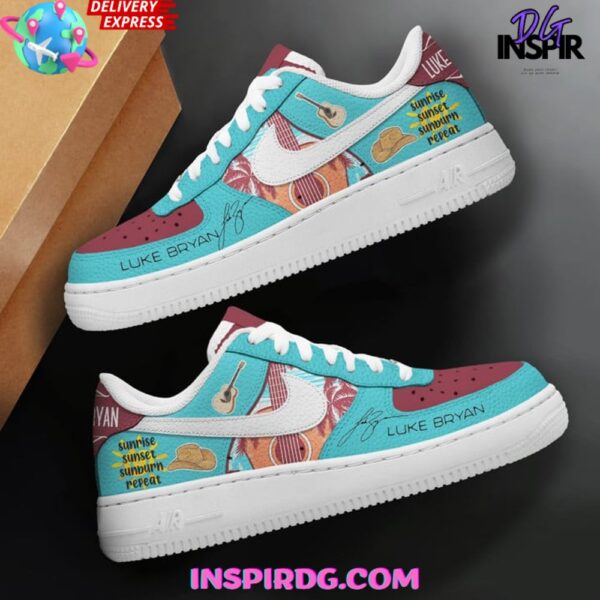 Tubopro Luke Bryan Air Low-Top Sneakers Shoes For Men And Women - Image 2