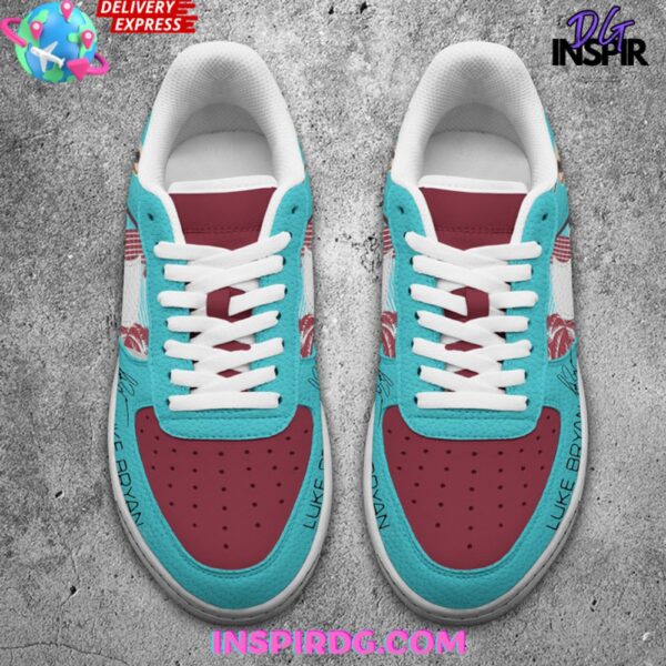 Tubopro Luke Bryan Air Low-Top Sneakers Shoes For Men And Women - Image 3