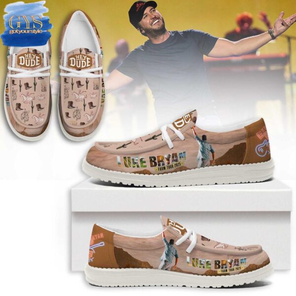 Tubopro Luke Bryan Personalized Hey Dude Shoes For Men And Women