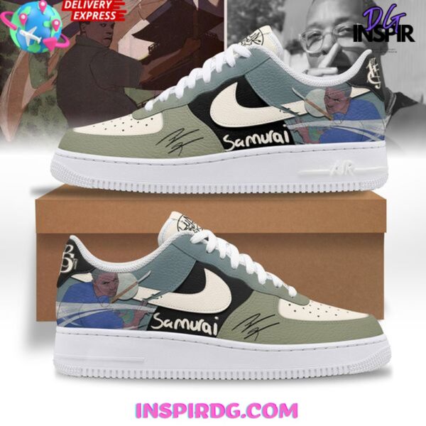 Tubopro Lupe Fiasco Samurai Air Low-Top Sneakers Shoes For Men And Women
