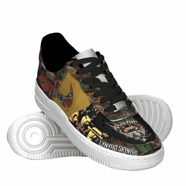 Tubopro Lynyrd Skynyrd Air Low-Top Sneakers Shoes For Men And Women - Image 3