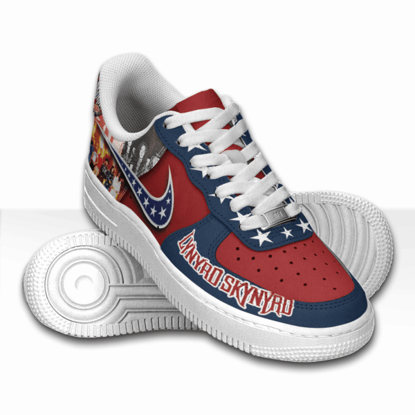 Tubopro Lynyrd Skynyrd Air Low-Top Sneakers Shoes For Men And Women - Image 3
