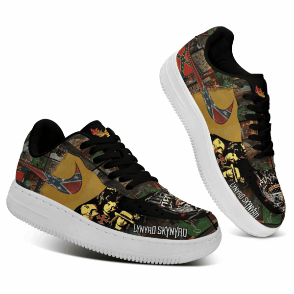 Tubopro Lynyrd Skynyrd Air Low-Top Sneakers Shoes For Men And Women - Image 5