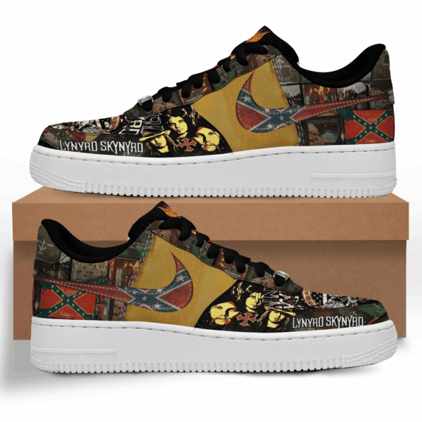 Tubopro Lynyrd Skynyrd Air Low-Top Sneakers Shoes For Men And Women - Image 2