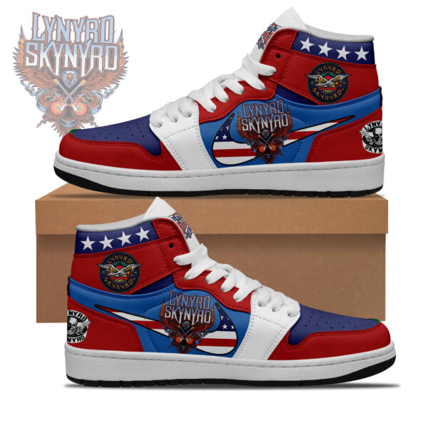 Tubopro Lynyrd Skynyrd AJ1 High Sneakers Shoes For Men And Women