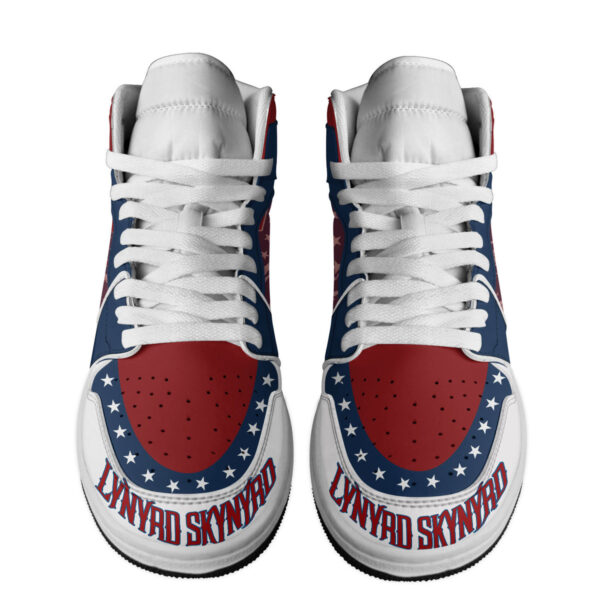 Tubopro Lynyrd Skynyrd AJ1 High Sneakers Shoes For Men And Women - Image 4