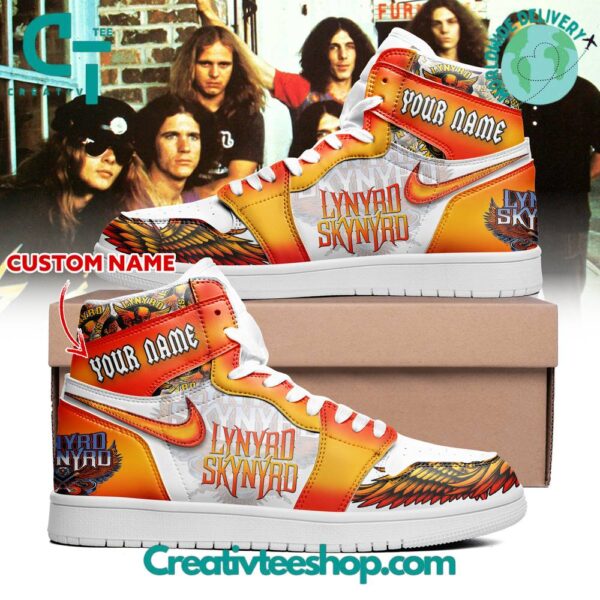 Tubopro Lynyrd Skynyrd AJ1 High Sneakers Shoes For Men And Women