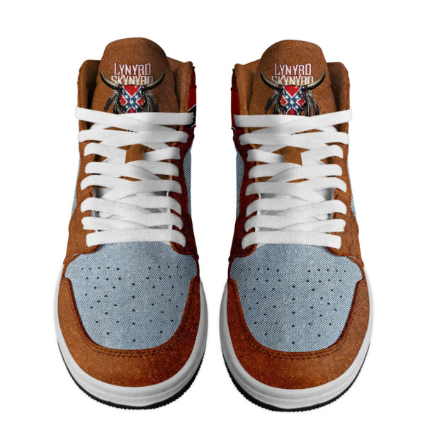 Tubopro Lynyrd Skynyrd AJ1 High Sneakers Shoes For Men And Women - Image 2
