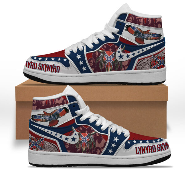 Tubopro Lynyrd Skynyrd AJ1 High Sneakers Shoes For Men And Women