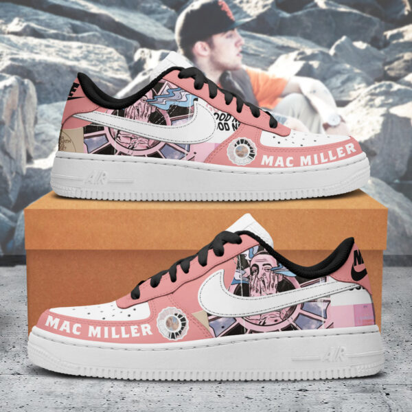 Tubopro Mac Miller Air Low-Top Sneakers Shoes For Men And Women - Image 3