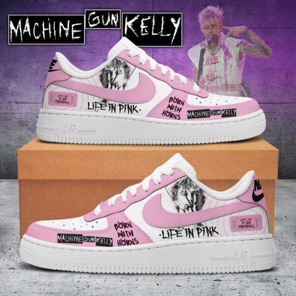 Tubopro Machine Gun Kelly Air Low-Top Sneakers Shoes For Men And Women