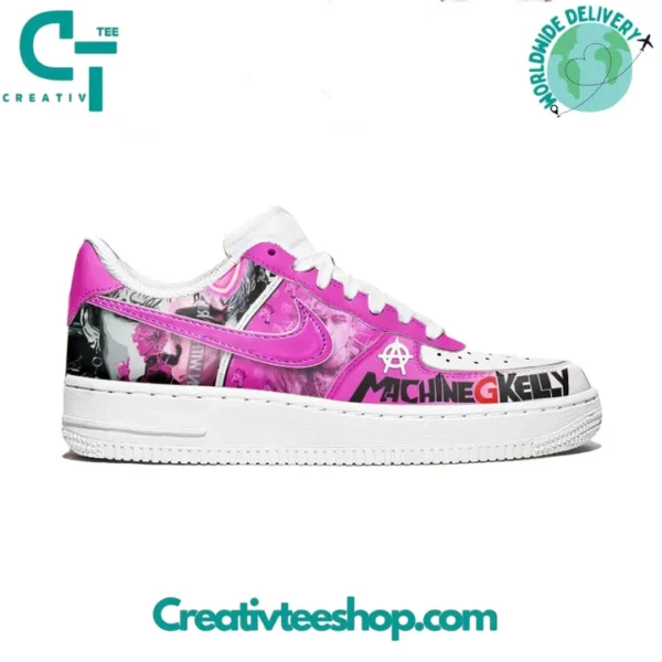 Tubopro Machine Gun Kelly Air Low-Top Sneakers Shoes For Men And Women - Image 2