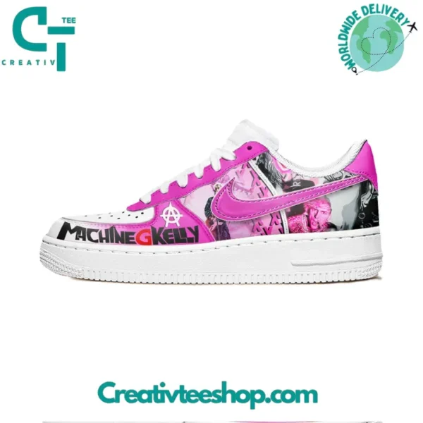 Tubopro Machine Gun Kelly Air Low-Top Sneakers Shoes For Men And Women - Image 3