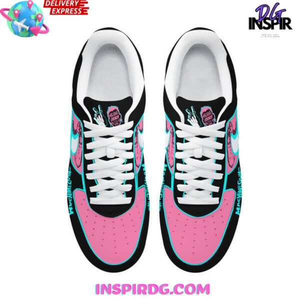 Tubopro Machine Gun Kelly Pink Air Low-Top Sneakers Shoes For Men And Women - Image 4