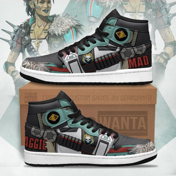 Tubopro Mad Maggie Apex AJ1 High Sneakers Shoes For Men And Women - Image 2