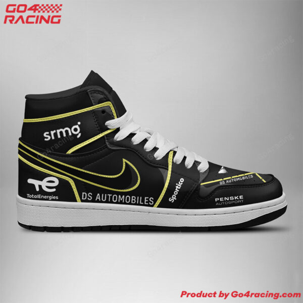 Tubopro Mahindra Racing AJ1 High Sneakers Shoes For Men And Women - Image 3