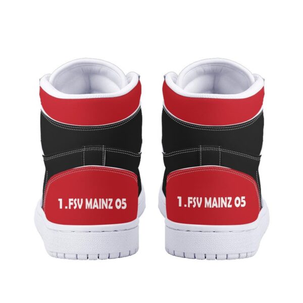 Tubopro Mainz 05 AJ1 High Sneakers Shoes For Men And Women - Image 4