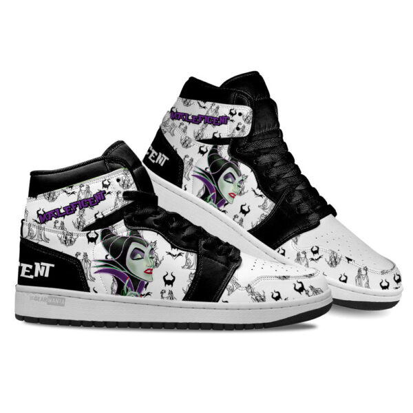 Tubopro Maleficent AJ1 High Sneakers Shoes For Men And Women - Image 3