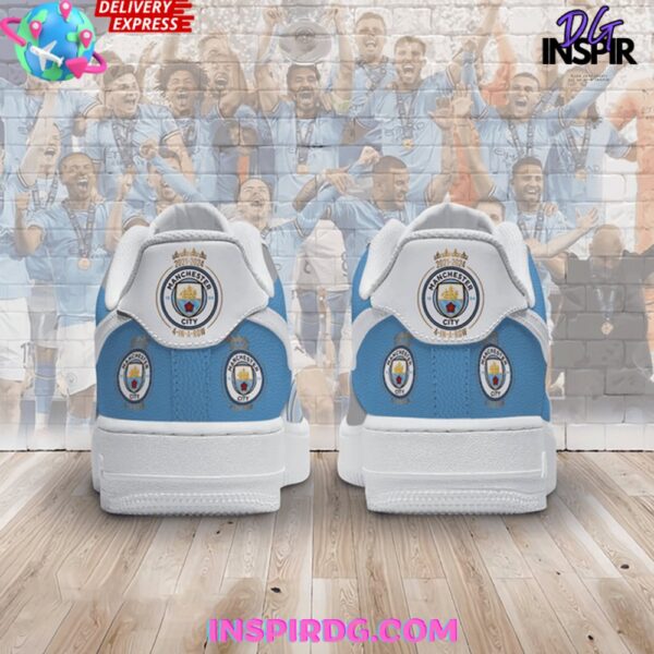 Tubopro Manchester City Air Low-Top Sneakers Shoes For Men And Women - Image 3