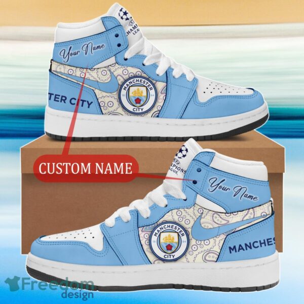 Tubopro Manchester City AJ1 High Sneakers Shoes For Men And Women