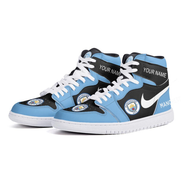 Tubopro Manchester City AJ1 High Sneakers Shoes For Men And Women