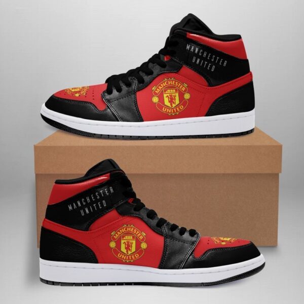 Tubopro Manchester United EPL AJ1 High Sneakers Shoes For Men And Women