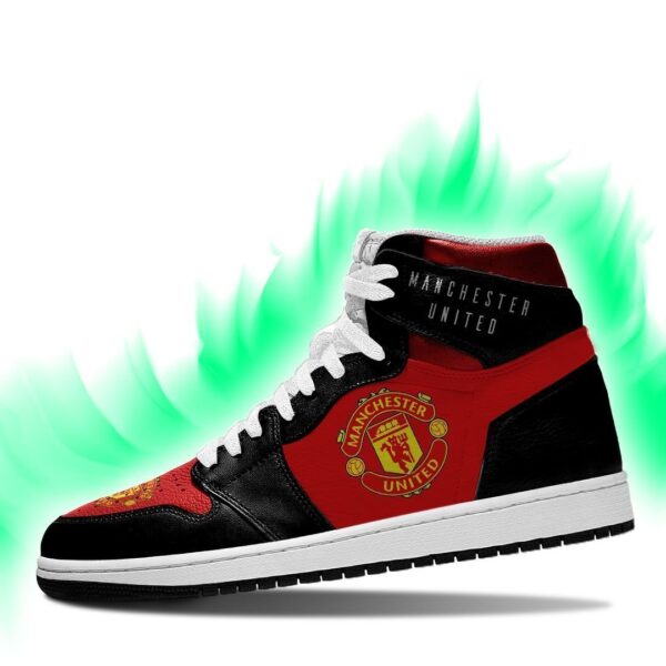 Tubopro Manchester United EPL AJ1 High Sneakers Shoes For Men And Women - Image 2