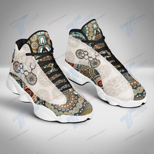 Tubopro Mandala Lsd Bicycle AJ13 Sneakers Shoes For Men And Women - Image 3