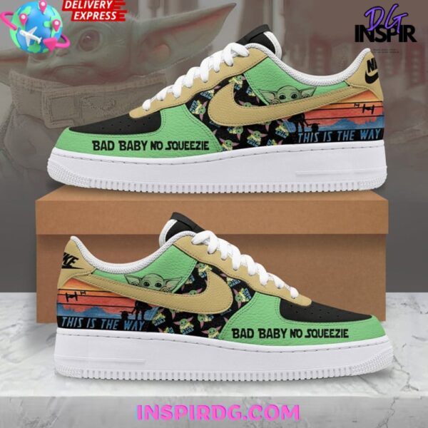 Tubopro Mandalorian & Grogu Air Low-Top Sneakers Shoes For Men And Women