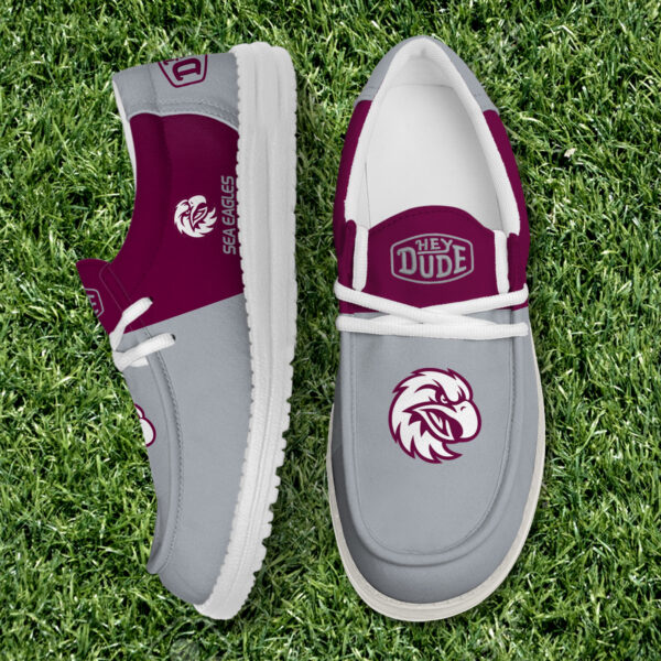 Tubopro Manly Sea Eagles Personalized Hey Dude Shoes For Men And Women