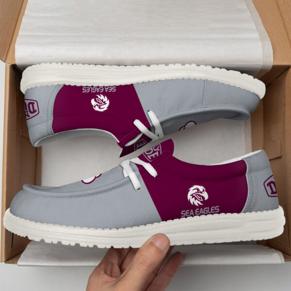 Tubopro Manly Sea Eagles Personalized Hey Dude Shoes For Men And Women - Image 3