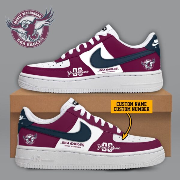 Tubopro Manly Warringah Sea Eagles Air Low-Top Sneakers Shoes For Men And Women