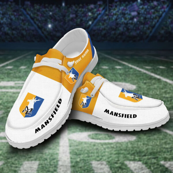 Tubopro Mansfield Town Personalized Hey Dude Shoes For Men And Women