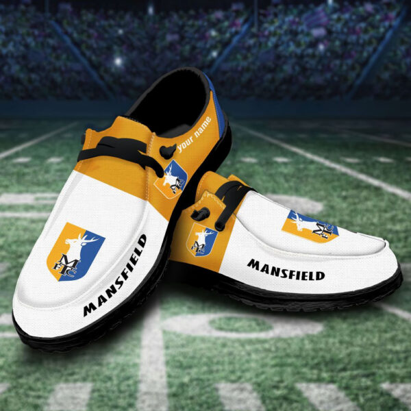Tubopro Mansfield Town Personalized Hey Dude Shoes For Men And Women - Image 3