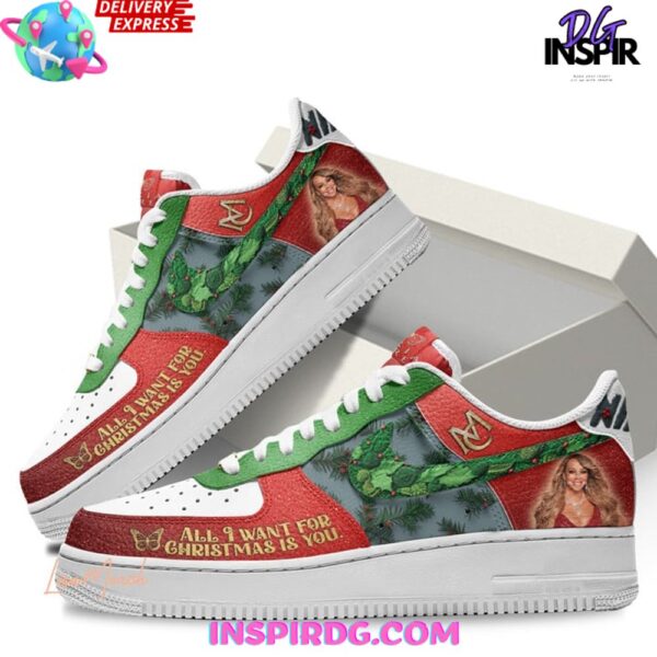 Tubopro Mariah Carey Air Low-Top Sneakers Shoes For Men And Women - Image 3