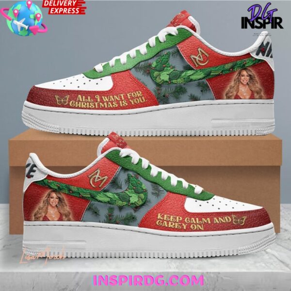 Tubopro Mariah Carey Air Low-Top Sneakers Shoes For Men And Women - Image 2