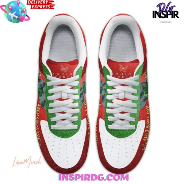 Tubopro Mariah Carey Air Low-Top Sneakers Shoes For Men And Women - Image 4