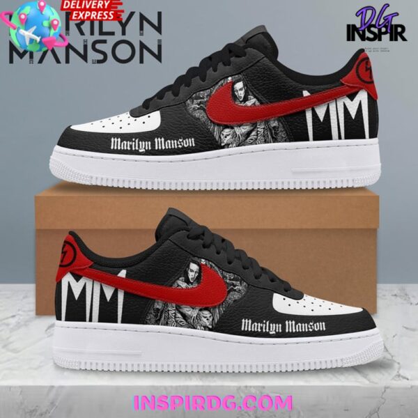 Tubopro Marilyn Manson Rocker Air Low-Top Sneakers Shoes For Men And Women
