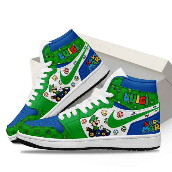 Tubopro Mario AJ1 High Sneakers Shoes For Men And Women - Image 2