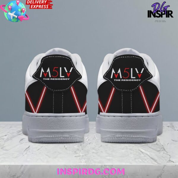 Tubopro Maroon 5 Las Vegas Residency Air Low-Top Sneakers Shoes For Men And Women - Image 4