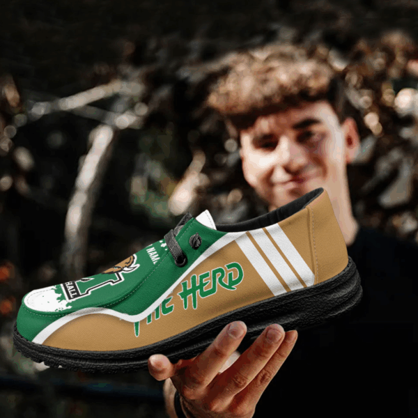 Tubopro Marshall Thundering Herd Hey Dude Shoes For Men And Women - Image 4