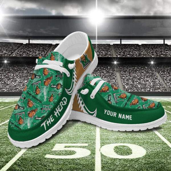 Tubopro Marshall Thundering Herd Hey Dude Shoes For Men And Women