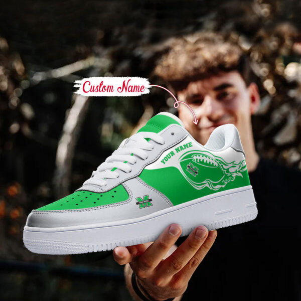 Tubopro Marshall Thundering Herd NCAA Air Low-Top Sneakers Shoes For Men And Women