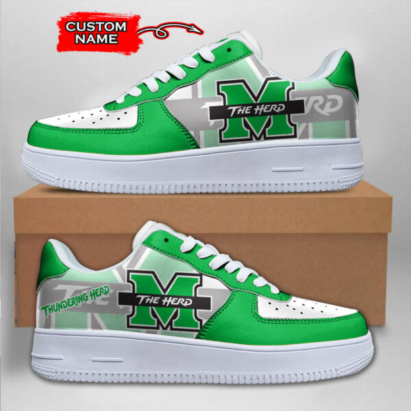 Tubopro Marshall Thundering Herd NCAA Air Low-Top Sneakers Shoes For Men And Women