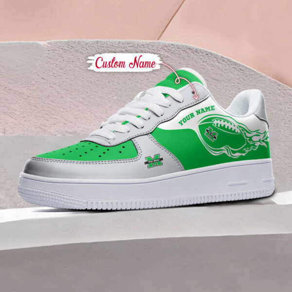 Tubopro Marshall Thundering Herd NCAA Air Low-Top Sneakers Shoes For Men And Women - Image 3