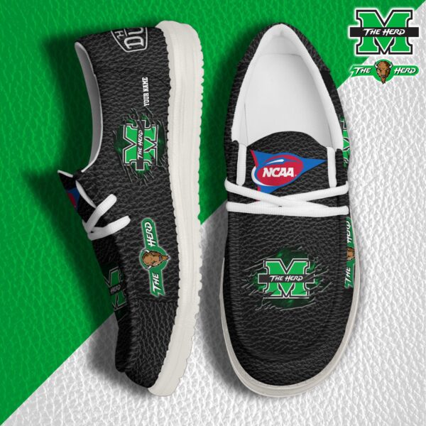 Tubopro Marshall Thundering Herd Personalized Hey Dude Shoes For Men And Women