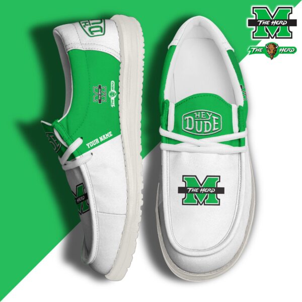 Tubopro Marshall Thundering Herd Personalized Hey Dude Shoes For Men And Women
