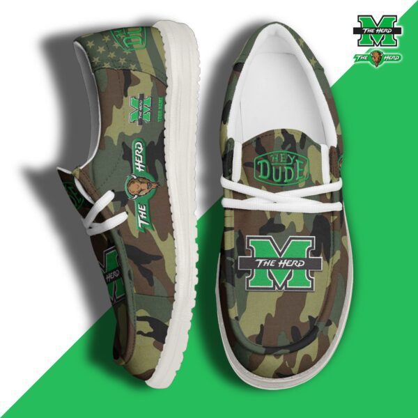 Tubopro Marshall Thundering Herd Personalized Hey Dude Shoes For Men And Women