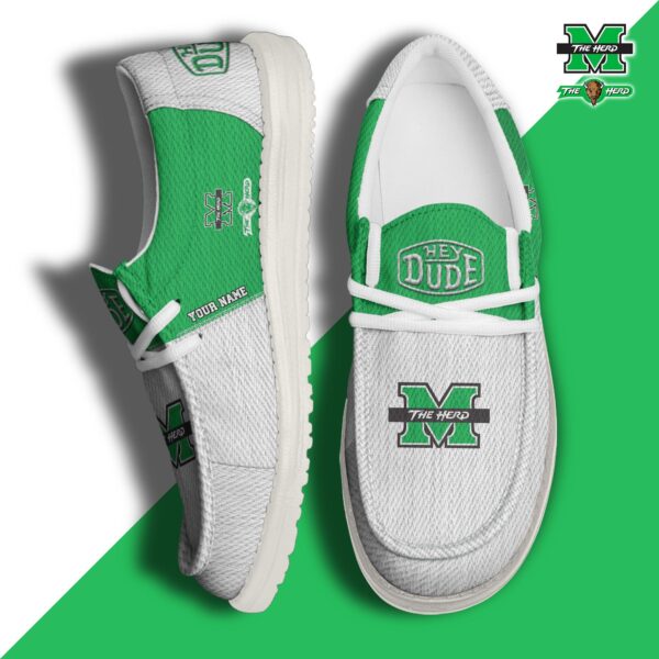 Tubopro Marshall Thundering Herd Personalized Hey Dude Shoes For Men And Women
